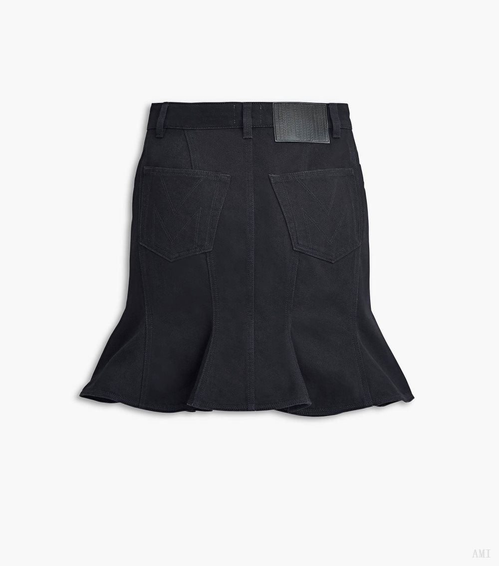 The Fluted Mini Skirt