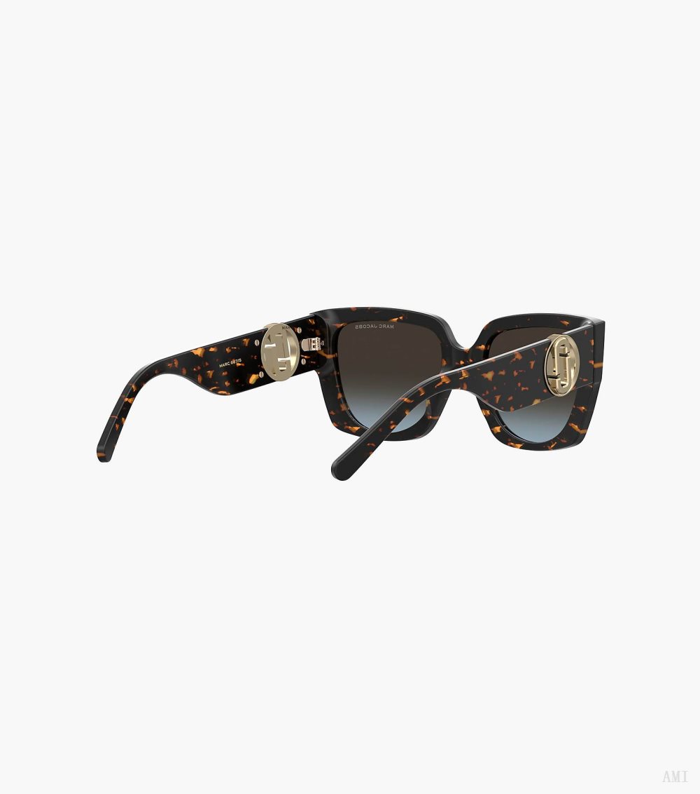 The J Marc Square Cutout Sunglasses