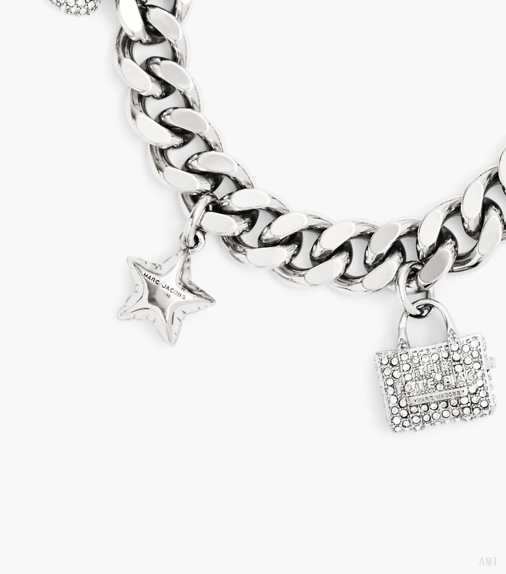 The Pave Mini Icon Charm Bracelet