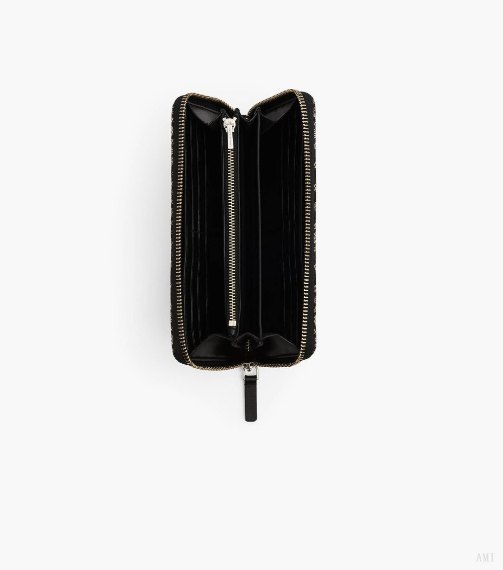 The Monogram Jacquard Continental Wallet