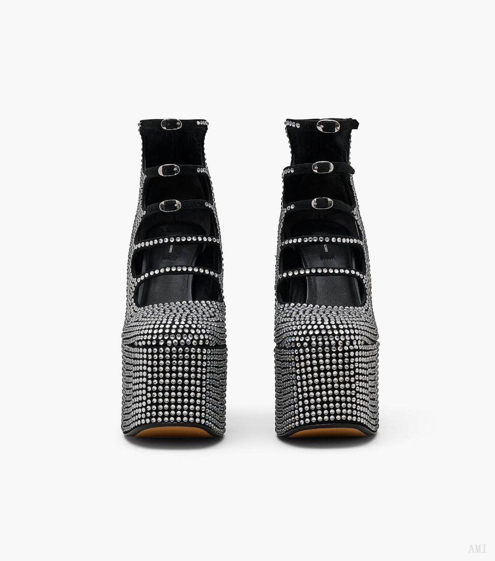 The Rhinestone Kiki Ankle Boot