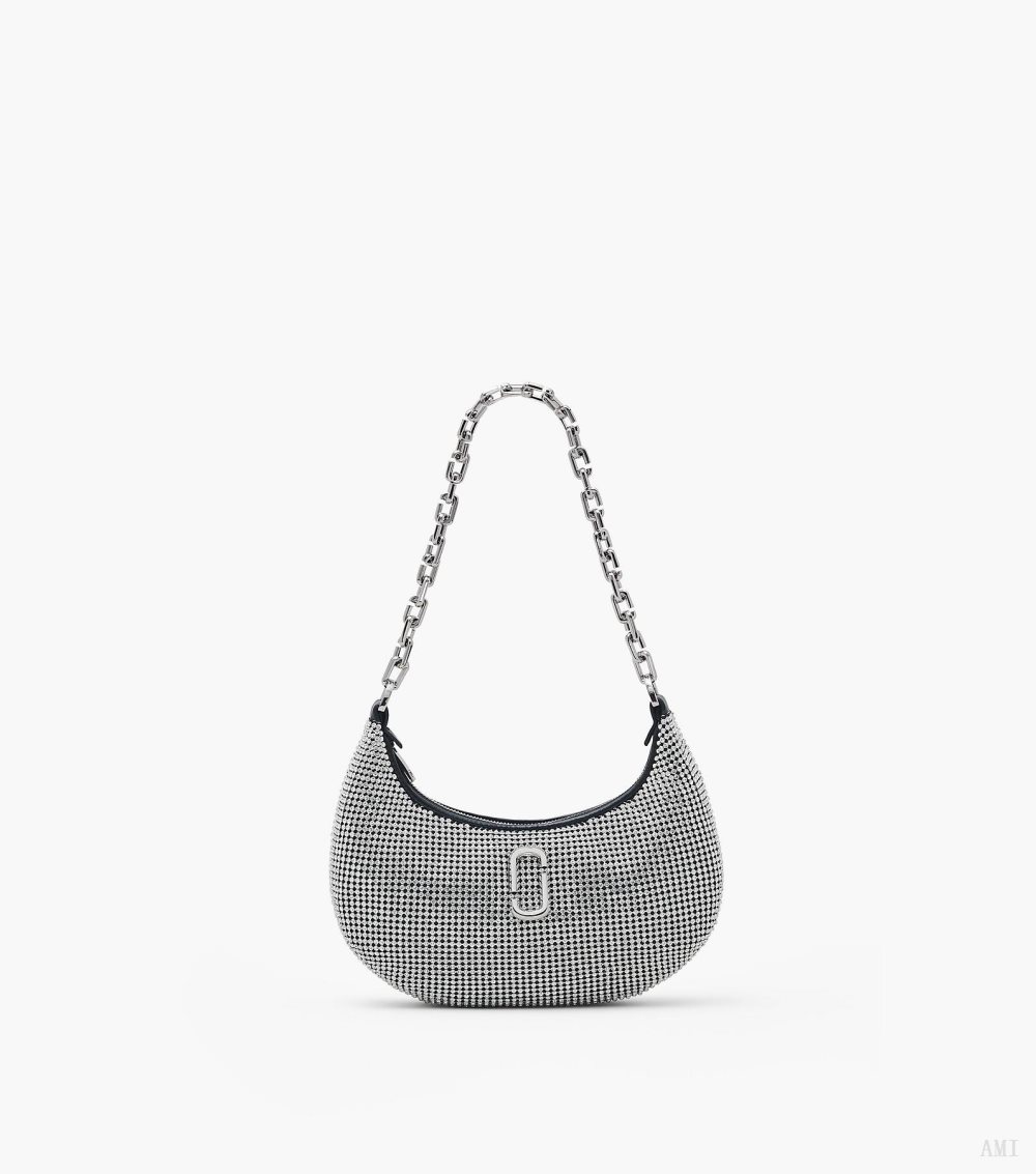 The Rhinestone Curve Bag