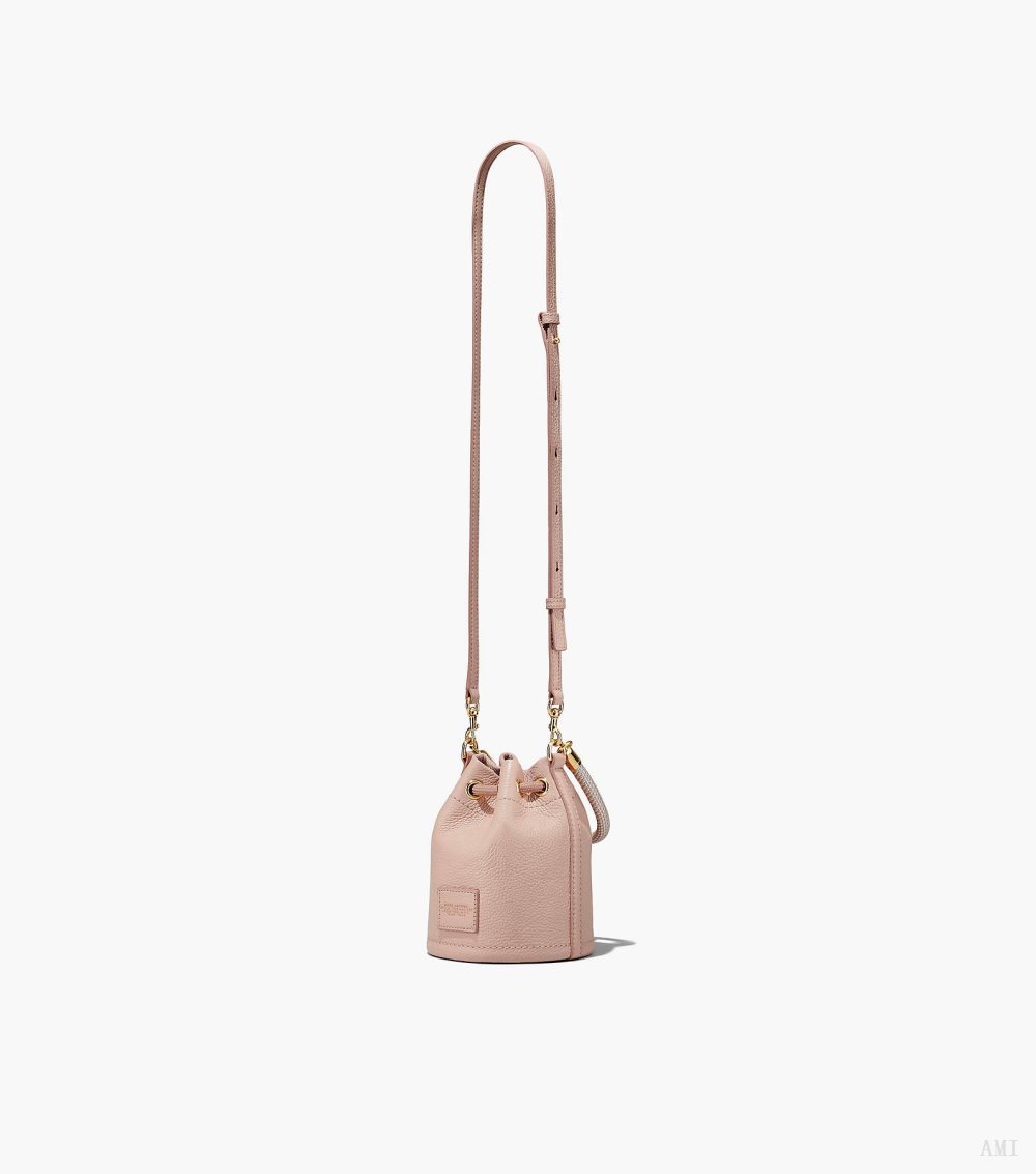 The Leather Mini Bucket Bag