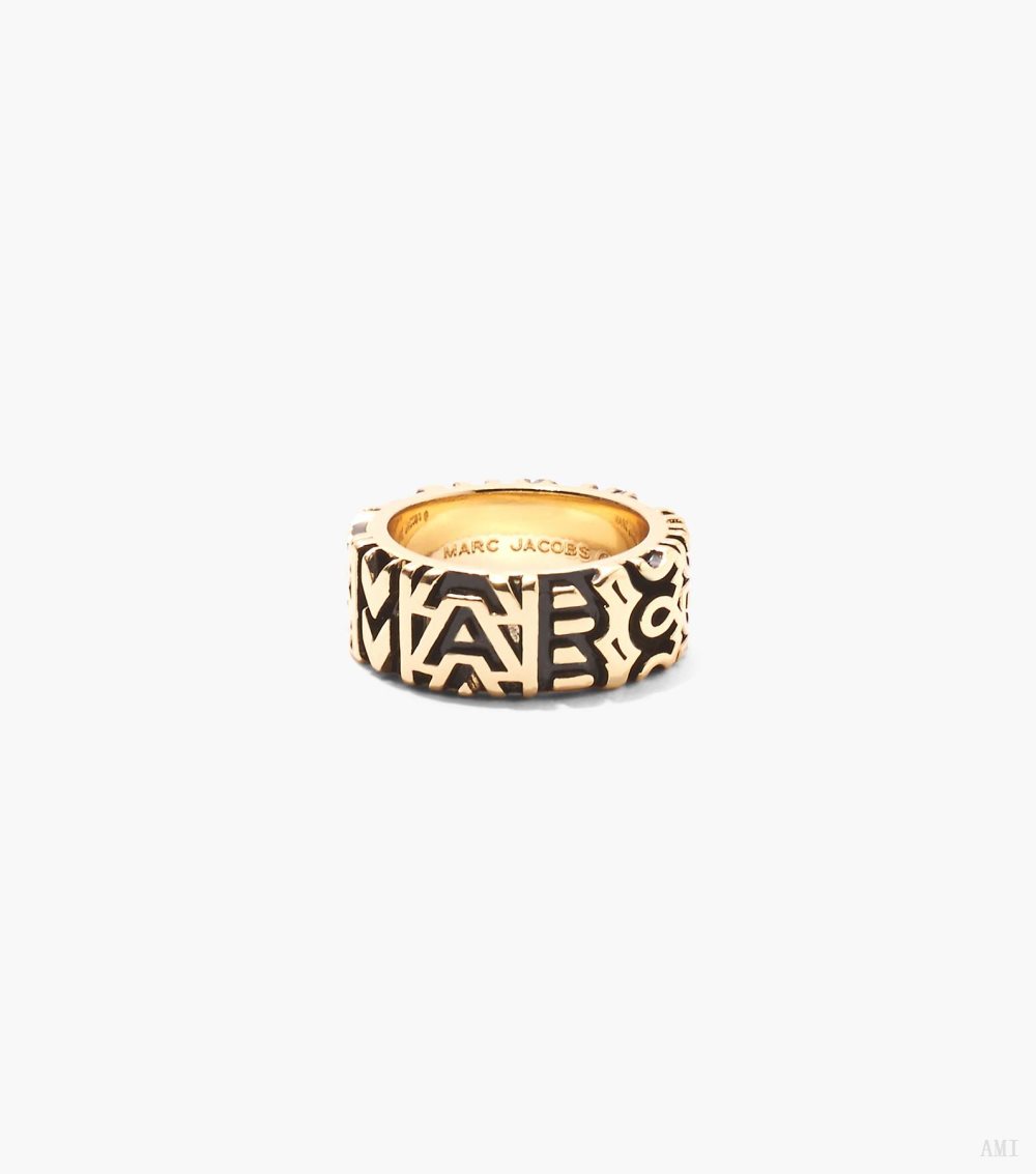 The Monogram Engraved Ring