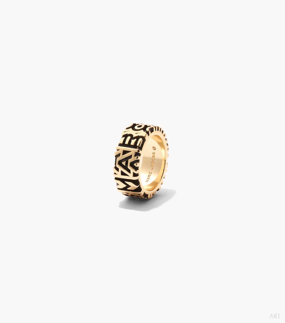 The Monogram Engraved Ring