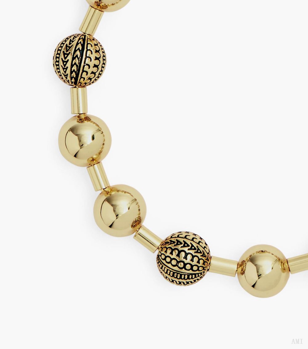 The Monogram Ball Chain Bracelet