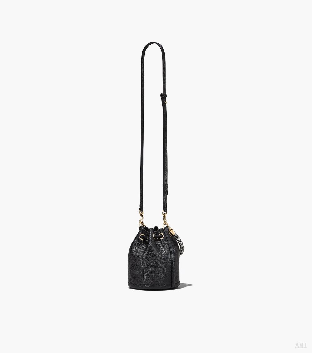 The Leather Mini Bucket Bag