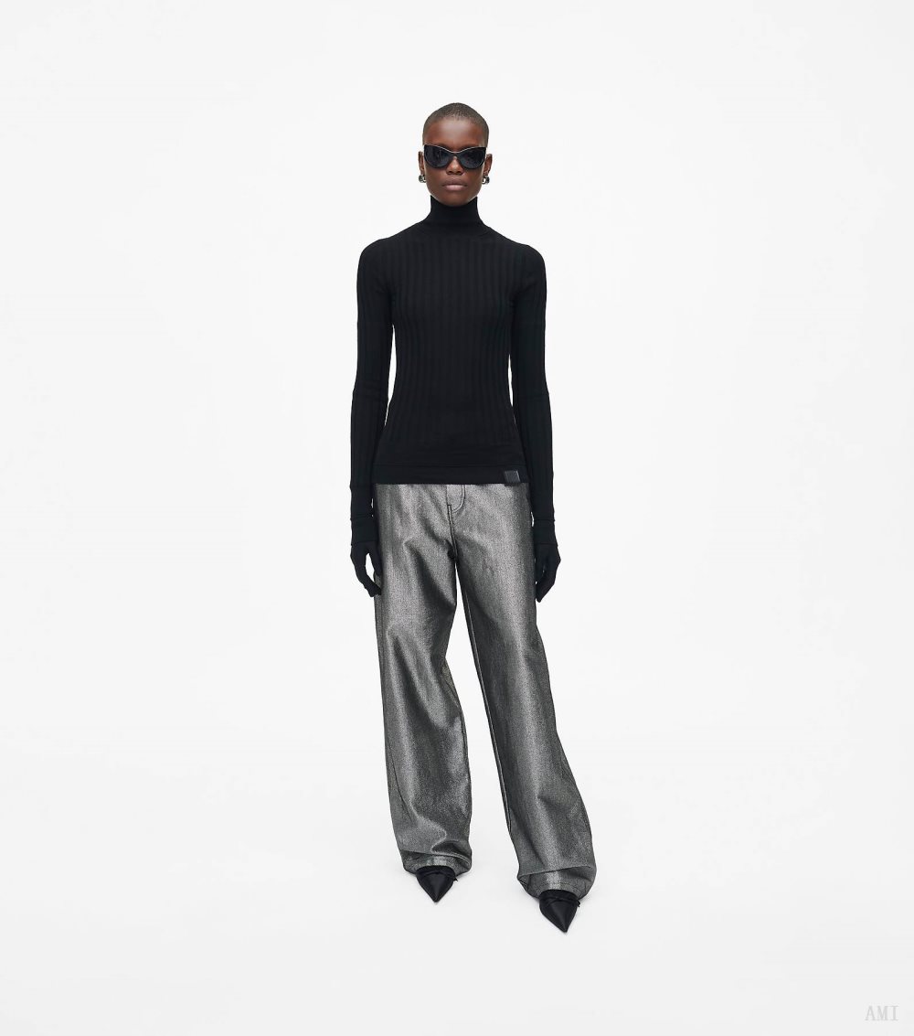 The Lightweight Ribbed Turtleneck