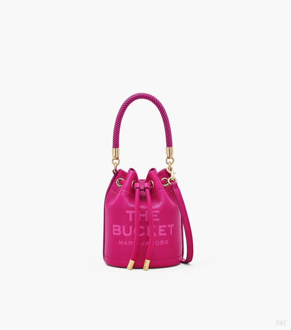 The Leather Mini Bucket Bag