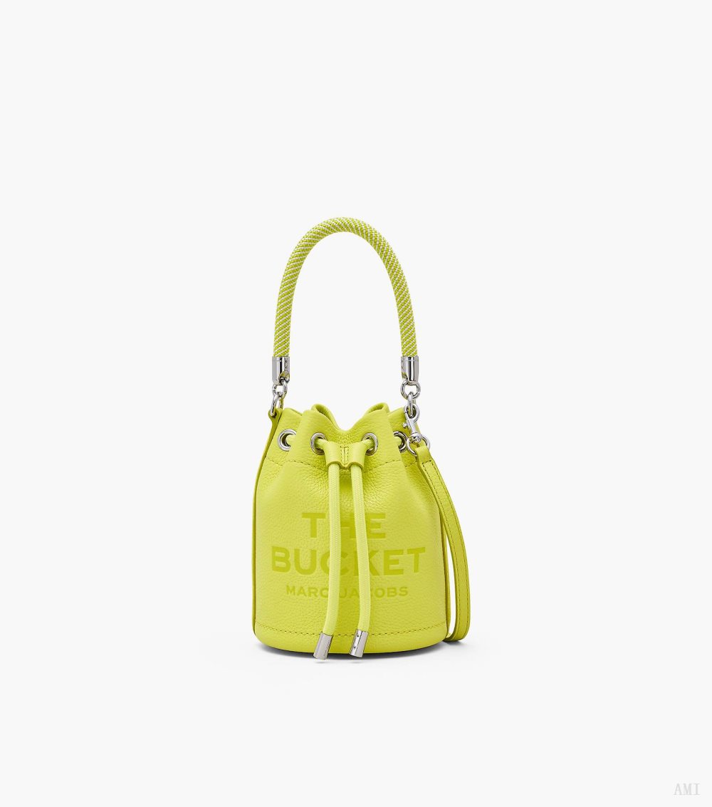 The Leather Mini Bucket Bag