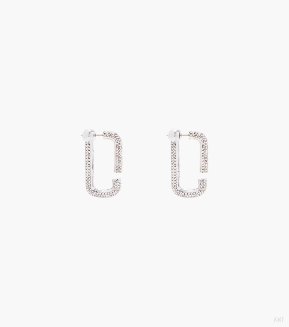 The J Marc Crystal Hoops