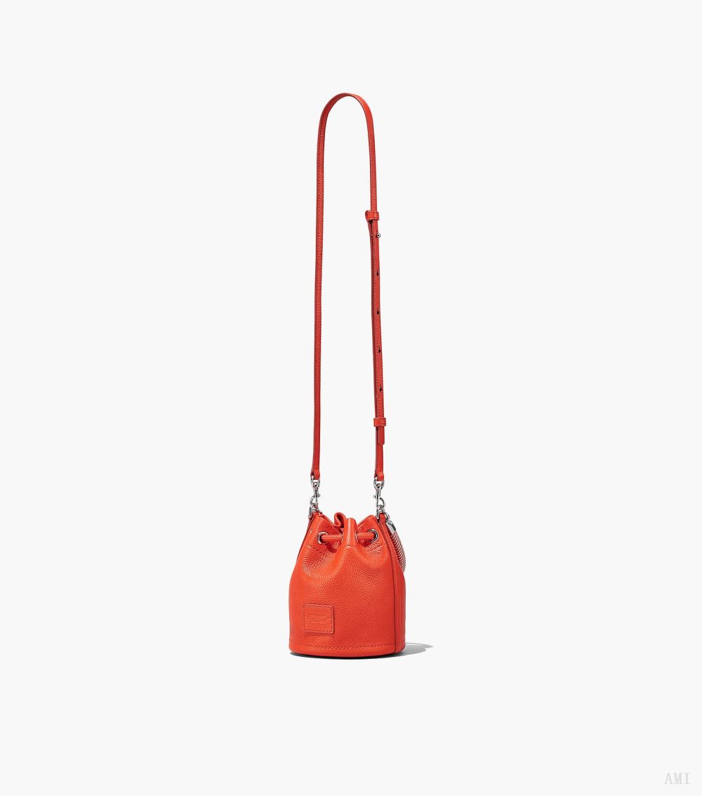 The Leather Mini Bucket Bag