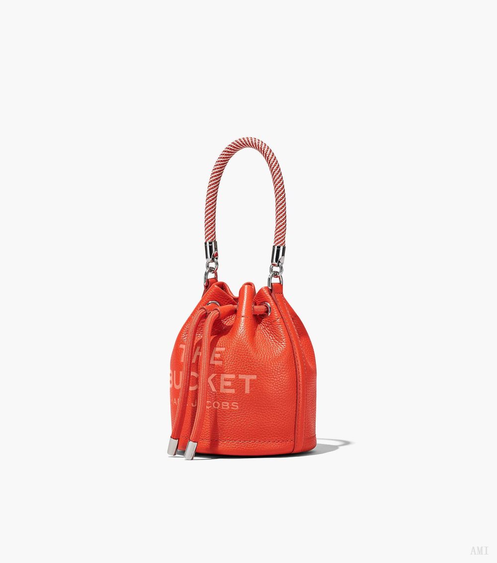 The Leather Mini Bucket Bag