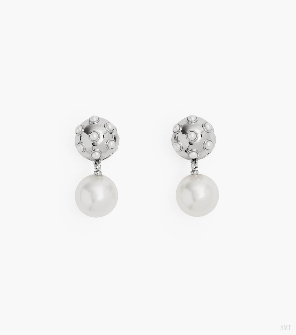 The Pearl Dot Drop Earrings