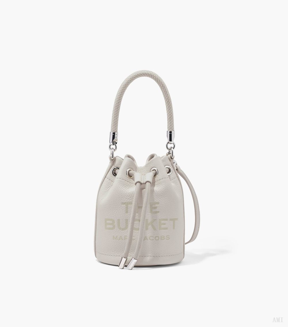 The Leather Mini Bucket Bag