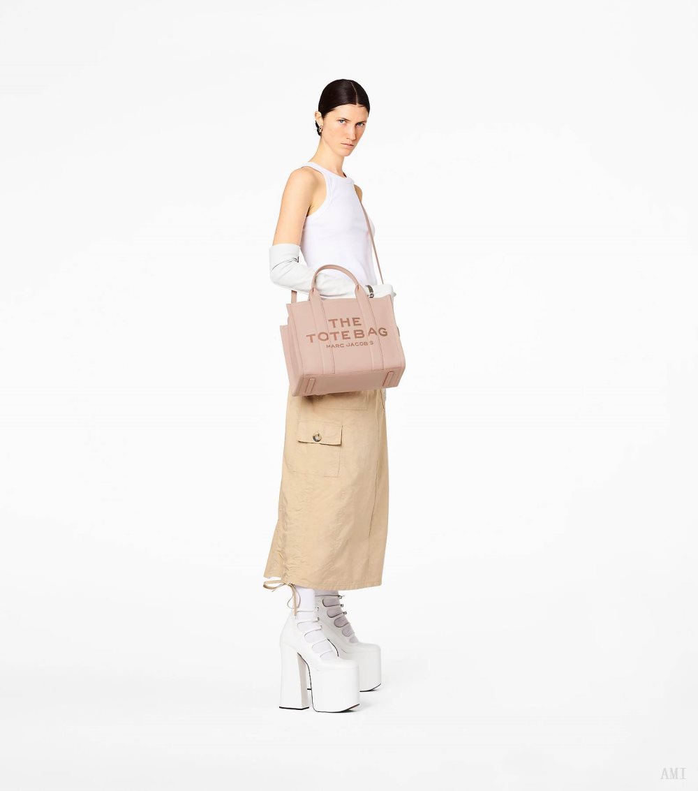 The Leather Medium Tote Bag
