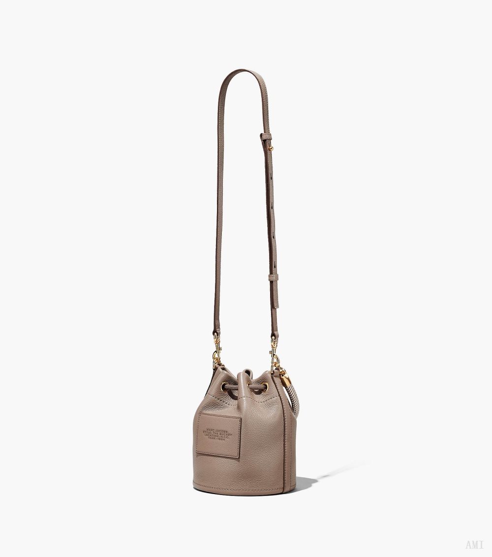 The Leather Bucket Bag