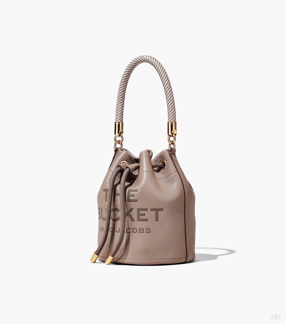 The Leather Bucket Bag