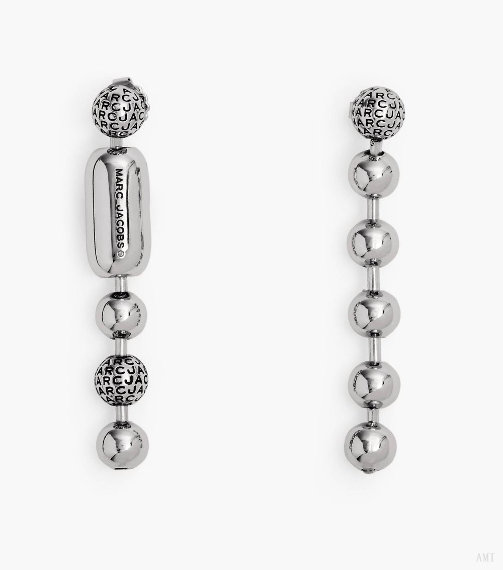 The Monogram Ball Chain Earrings