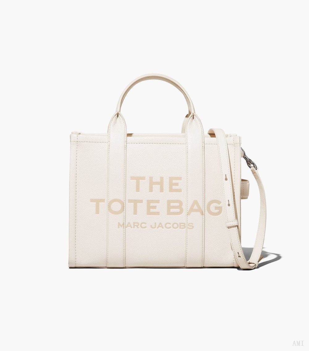 The Leather Medium Tote Bag