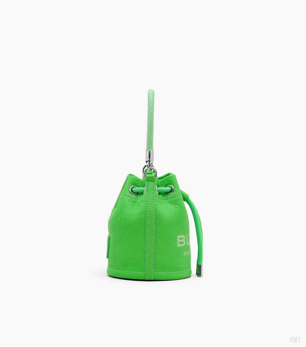 The Leather Mini Bucket Bag