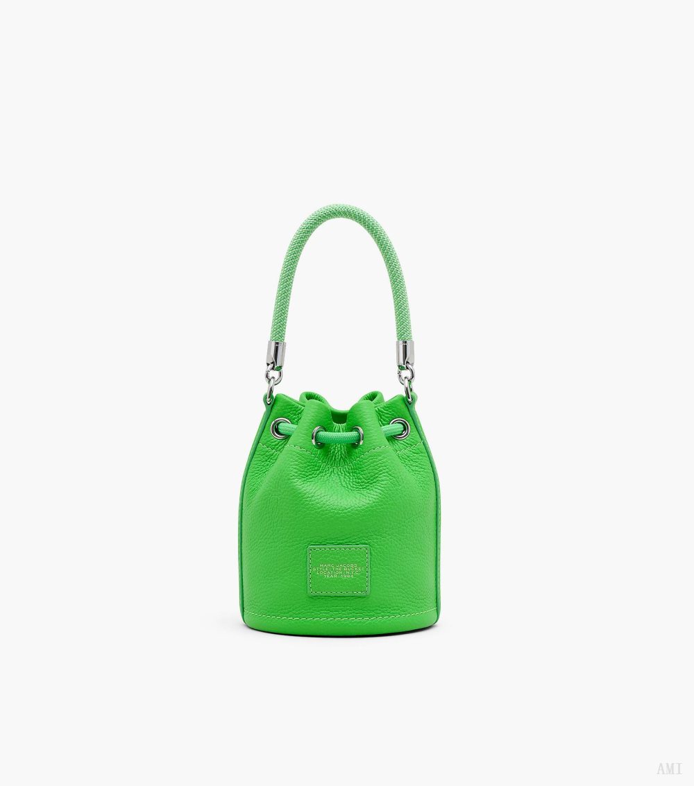 The Leather Mini Bucket Bag