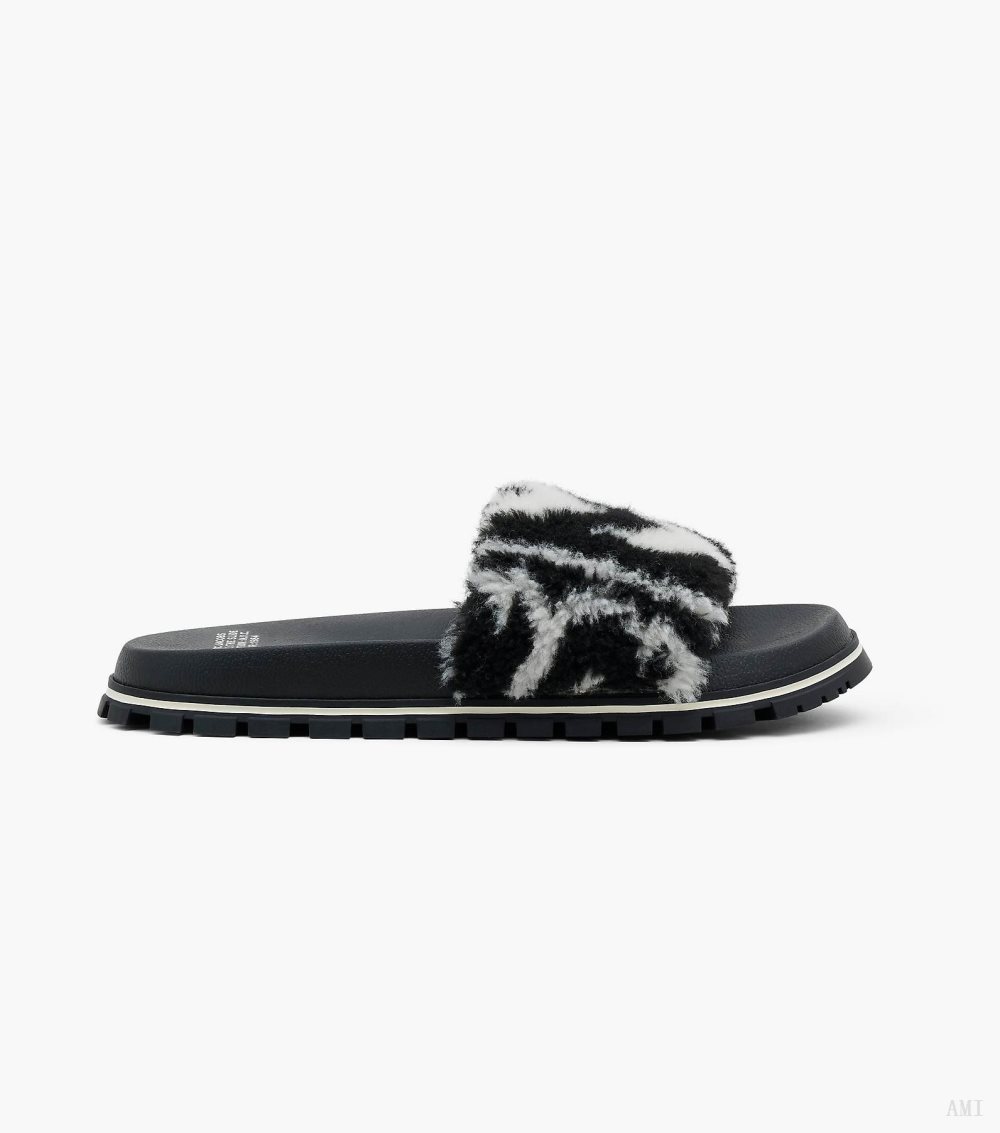 The Monogram Teddy Slide