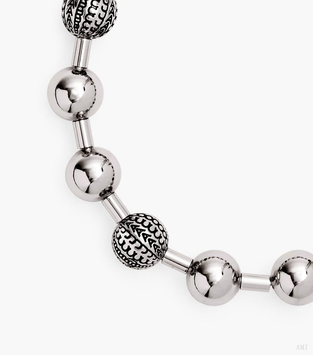 The Monogram Ball Chain Bracelet