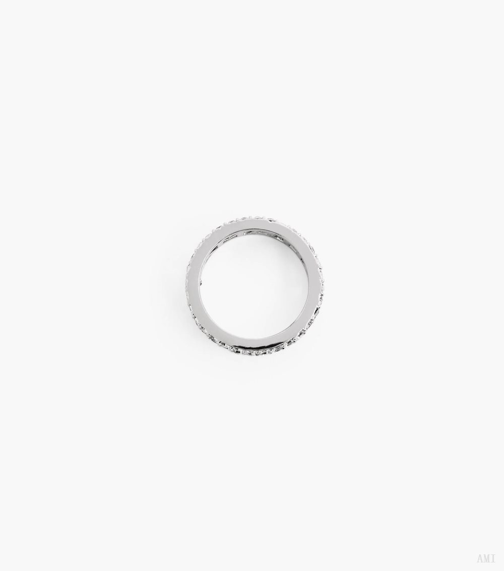 The Monogram Pave Ring