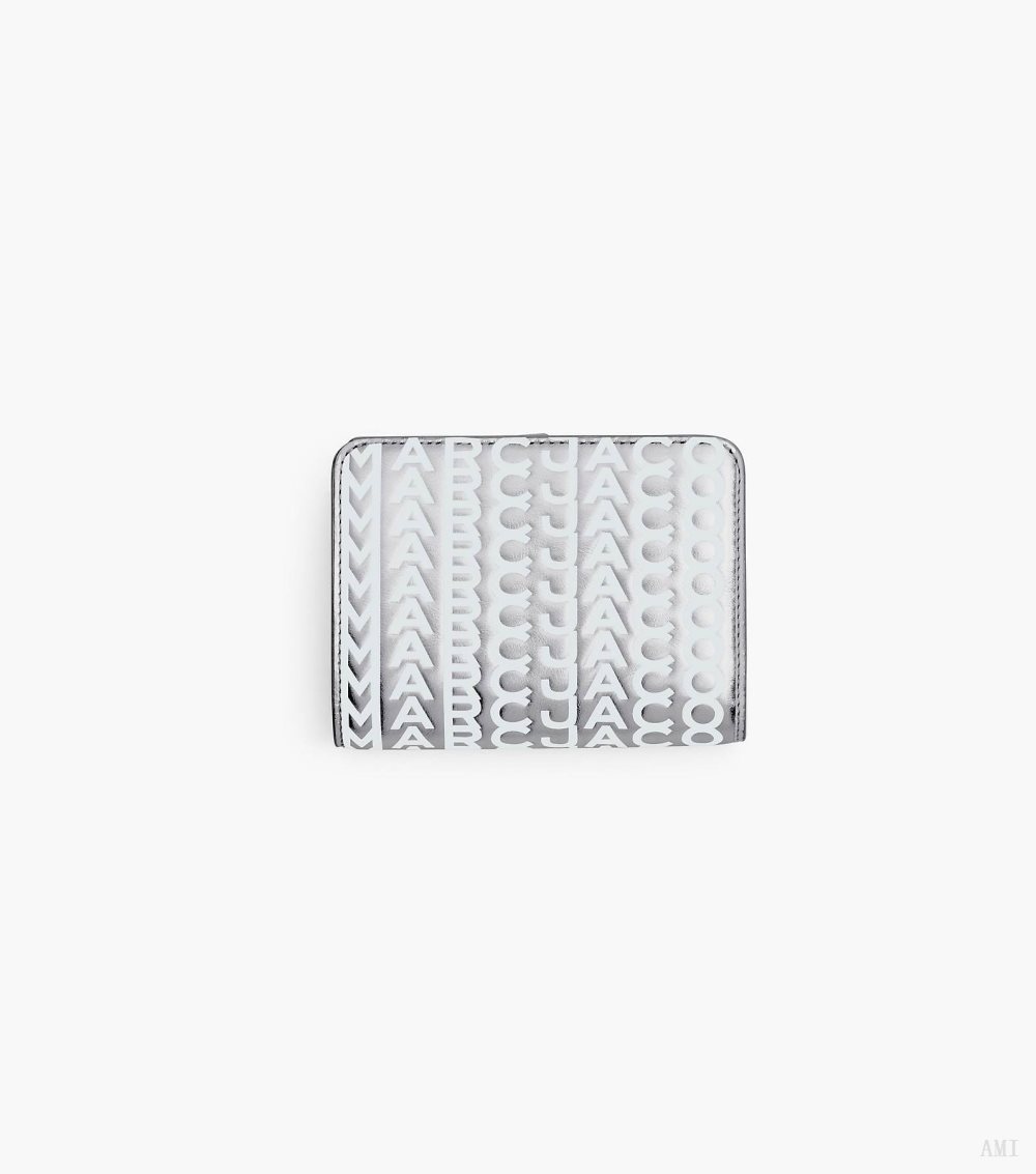 The Monogram Metallic Mini Compact Wallet