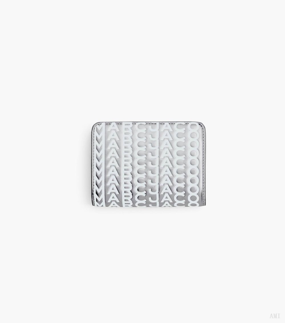 The Monogram Metallic Mini Compact Wallet