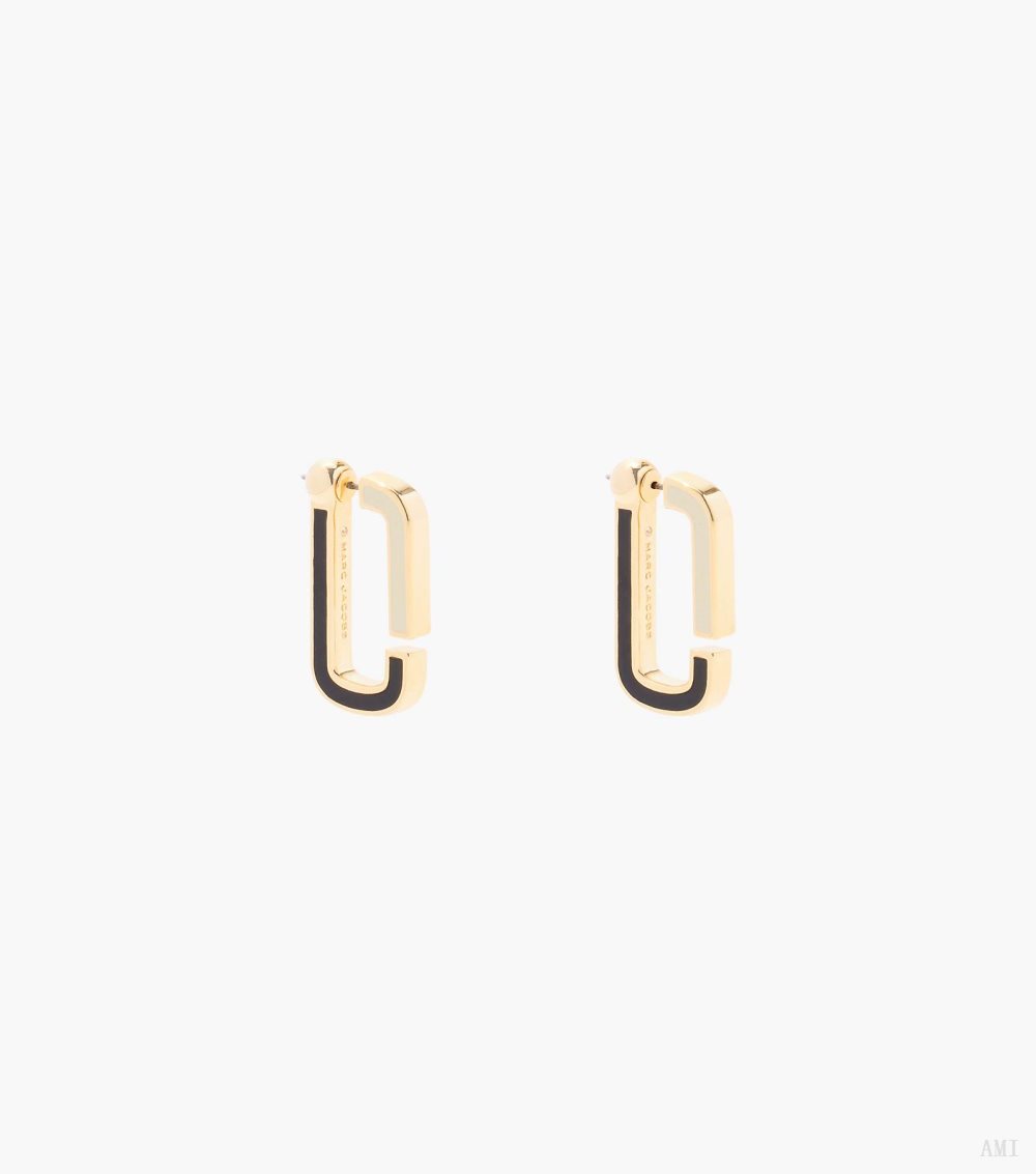 The J Marc Colorblock Flat Hoops
