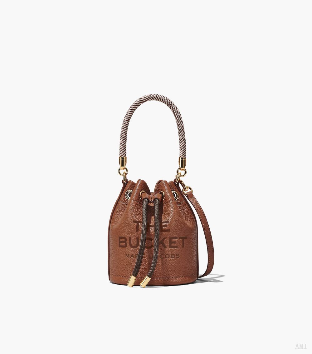 The Leather Mini Bucket Bag