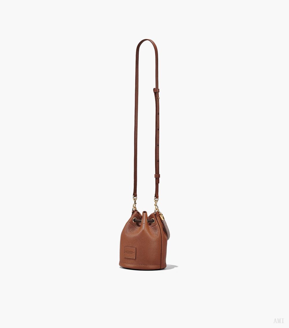 The Leather Mini Bucket Bag