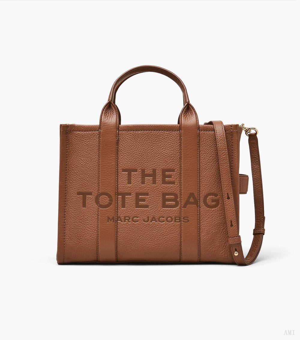 The Leather Medium Tote Bag