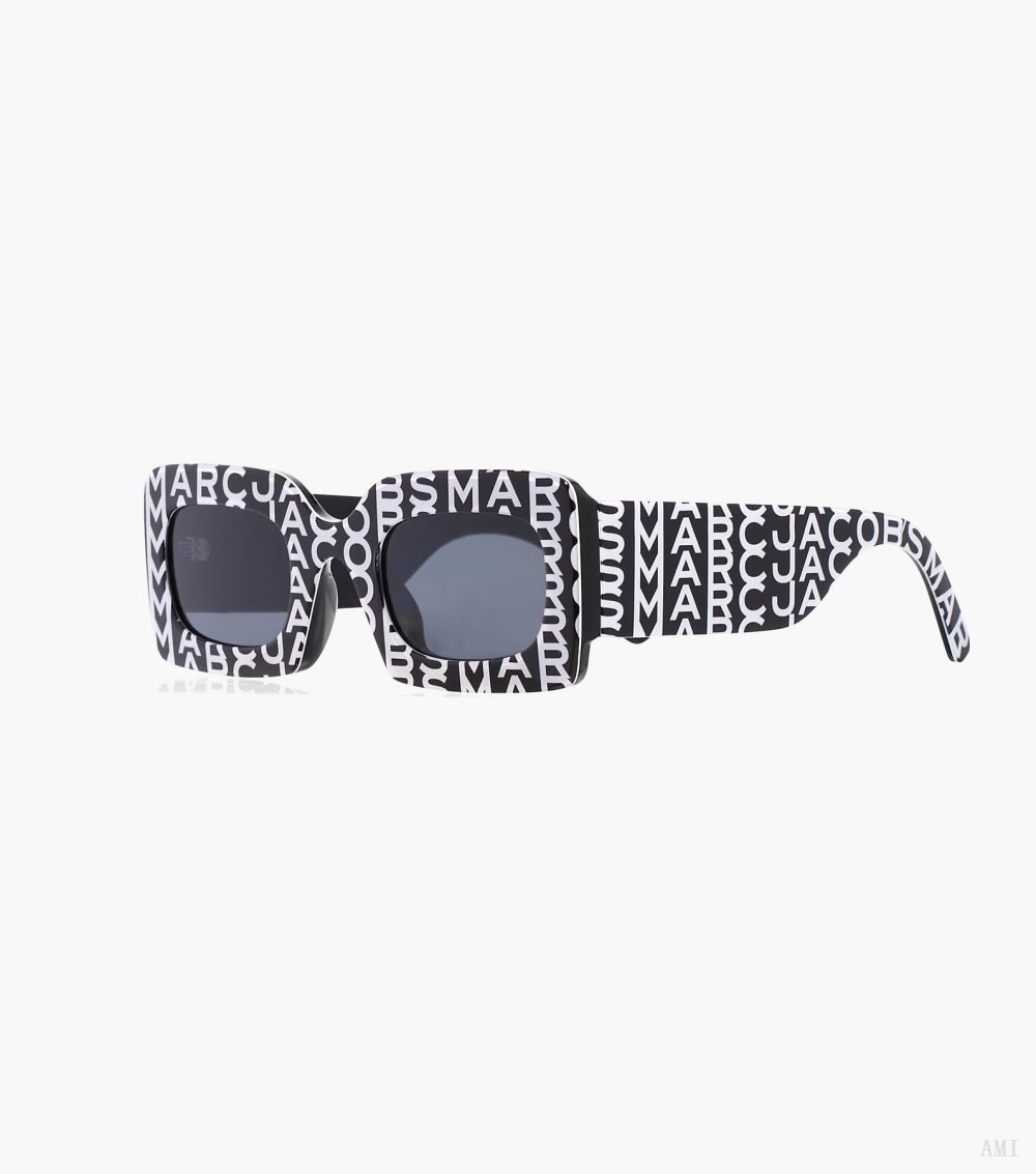 Monogram Rectangular Sunglasses
