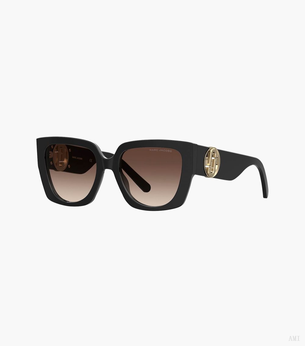 The J Marc Square Cutout Sunglasses